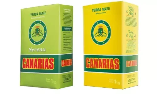 Yerba – canarias – Serena – Amarilla – x 1 Kilo – Pack x 2