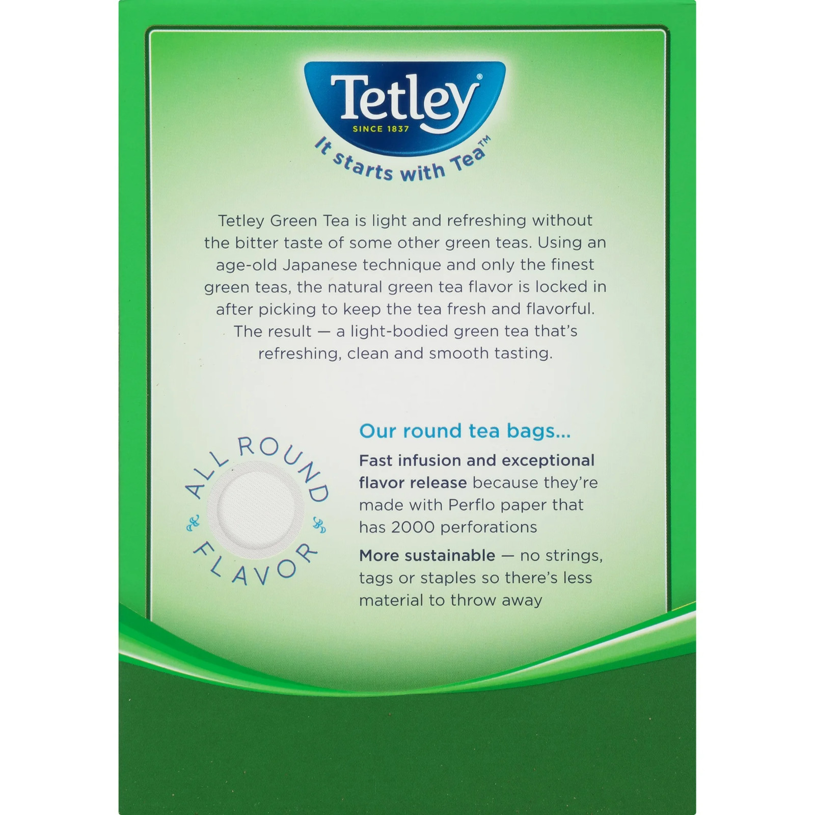 Tetley Black & Green Tea Bags 72 Count | Classic Flavor | Fast Free Shipping