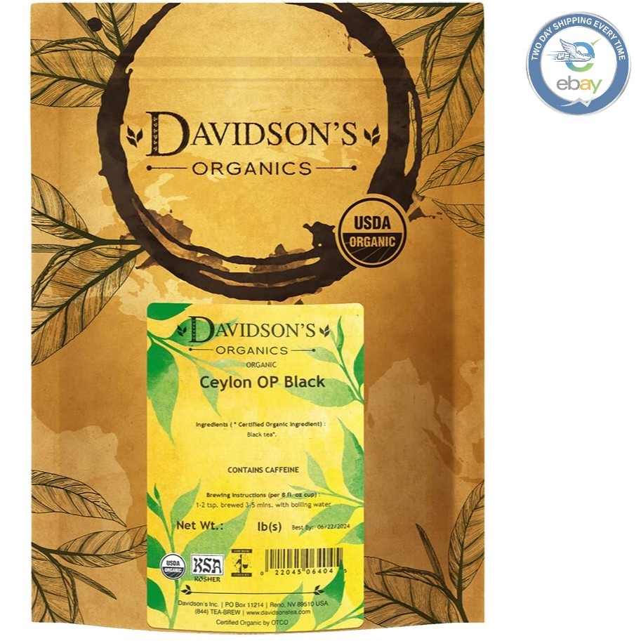 1 lb Ceylon OP Black Tea – Robust Sri Lankan Flavor Experience