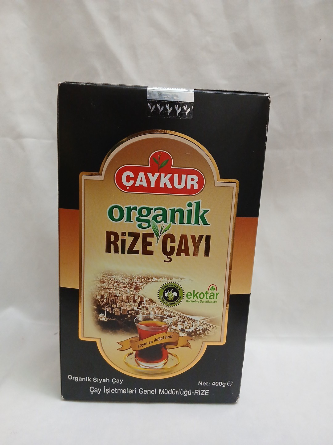 Caykur Organic Rice*Çayi Ekotar Tea At Its Purest Organic Black Tea 400g/14.oz