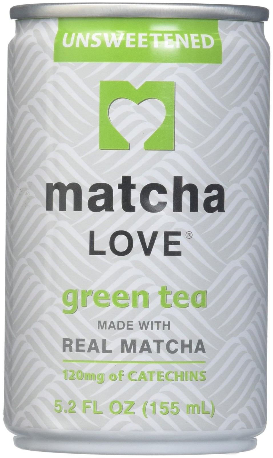 Matcha Tea Rated Green Unsweetened, 5.2 fl oz (Pack of 1), green