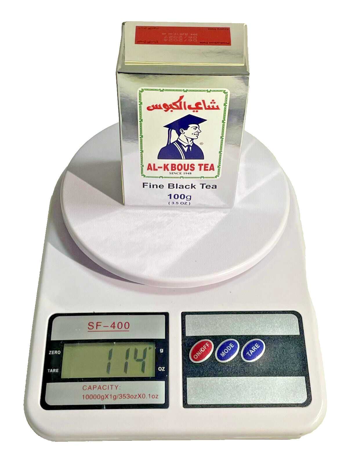 AL KBOUS TEA FINE BLACK TEA ARABIC YAMEMI LOOSE TEA THE ORIGINAL 100G/3.5OZ