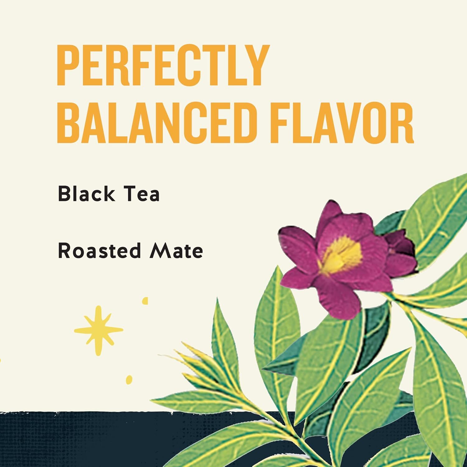 Morning Thunder Black Tea, Caffeinated, 20 Tea Bags Box, (Pack of 6)