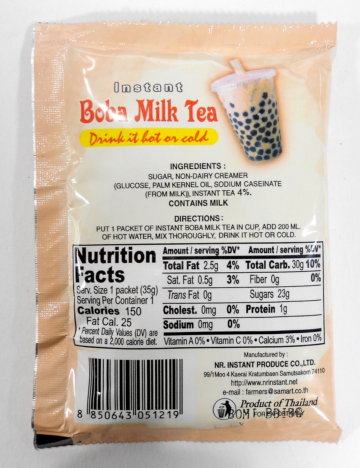 Boba Bubble Tea DIY Kit DeDe Milk Tea, WFY Instant Black Tapioca Pearls & Straws