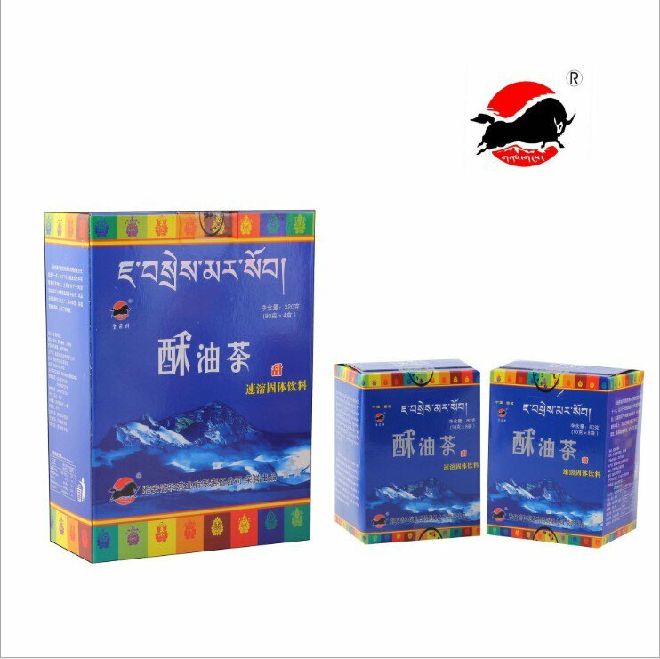 Instant Tibetan Butter Tea Yak Sweet Tibet Buttered Tea Su You Cha Po Cha 320g