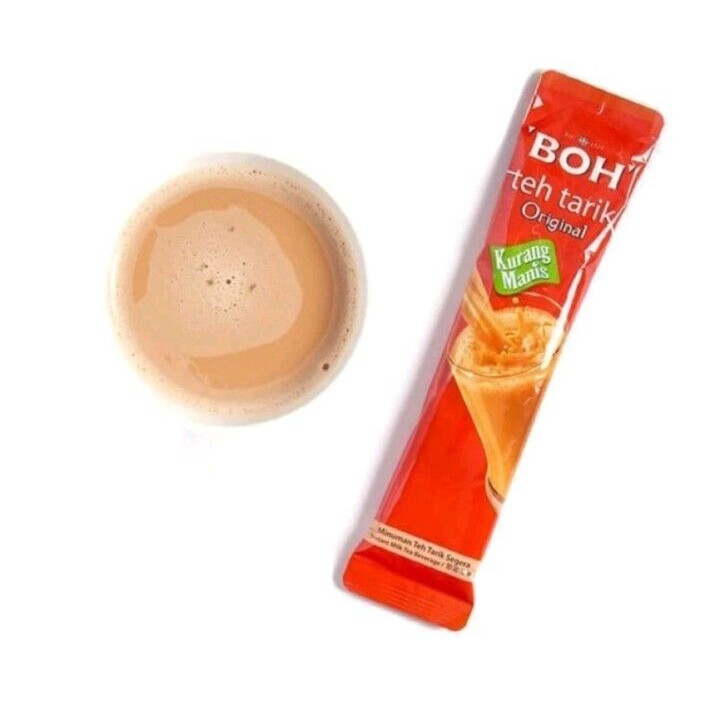 BOH Teh Tarik Original Kurang Manis ( Teh Tarik Less sugar ) 27gx12s