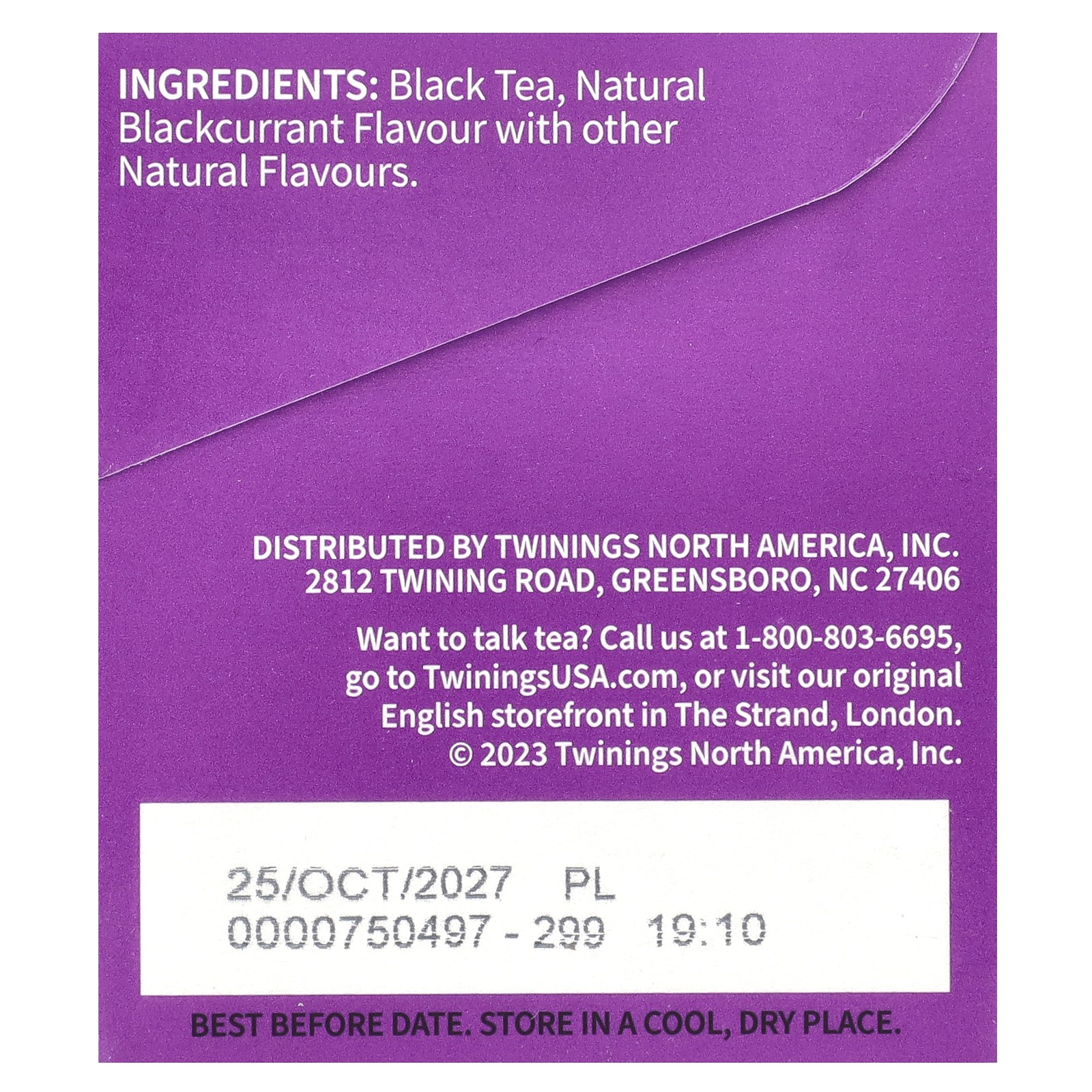 Premium Black Tea, Blackcurrant Breeze, 20 Tea Bags, 1.41 oz (40 g)