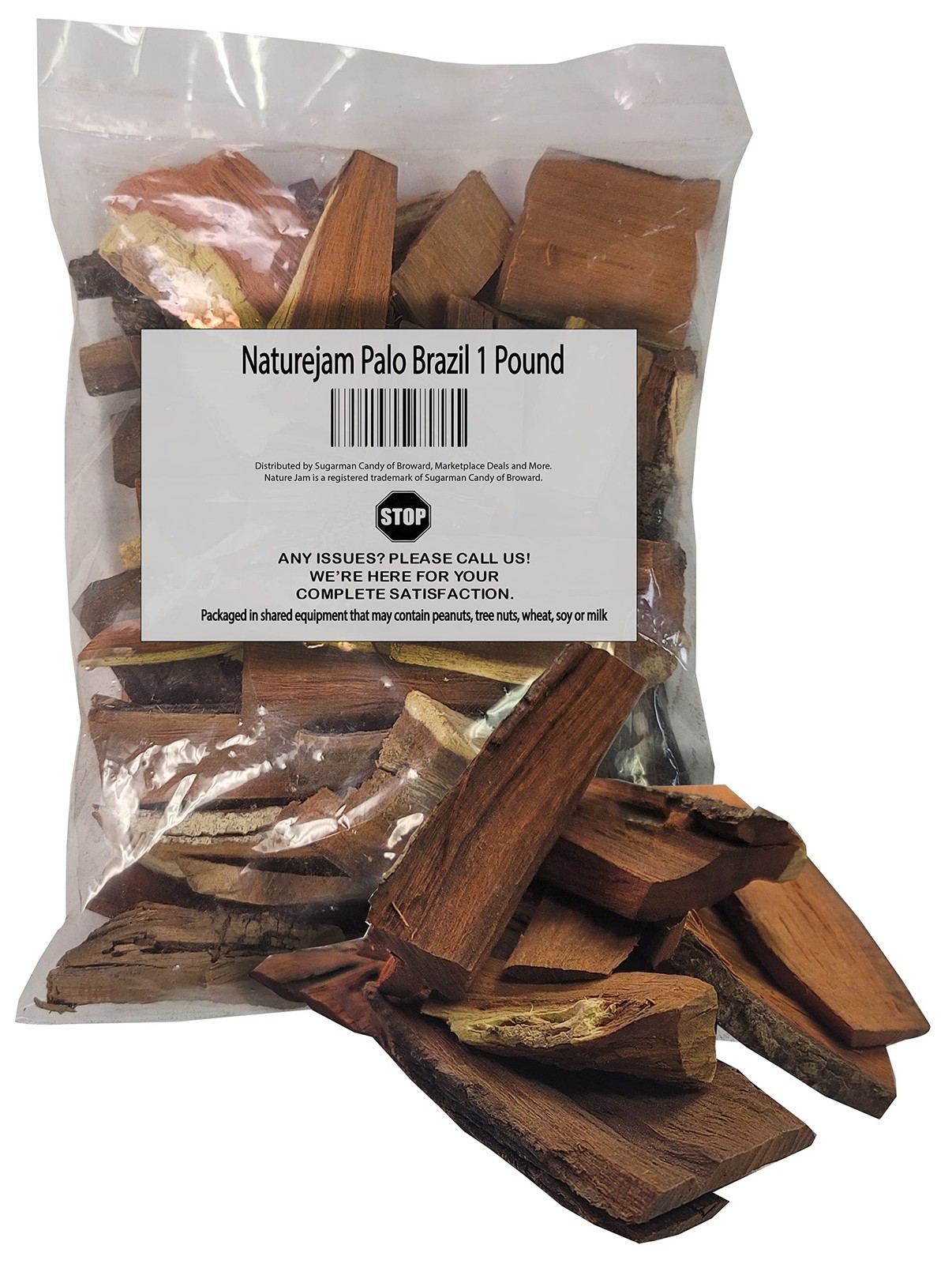 Naturejam Palo Brazil 1 Pound Bulk Bag-Haematoxylum 16 Ounce (Pack of 1)