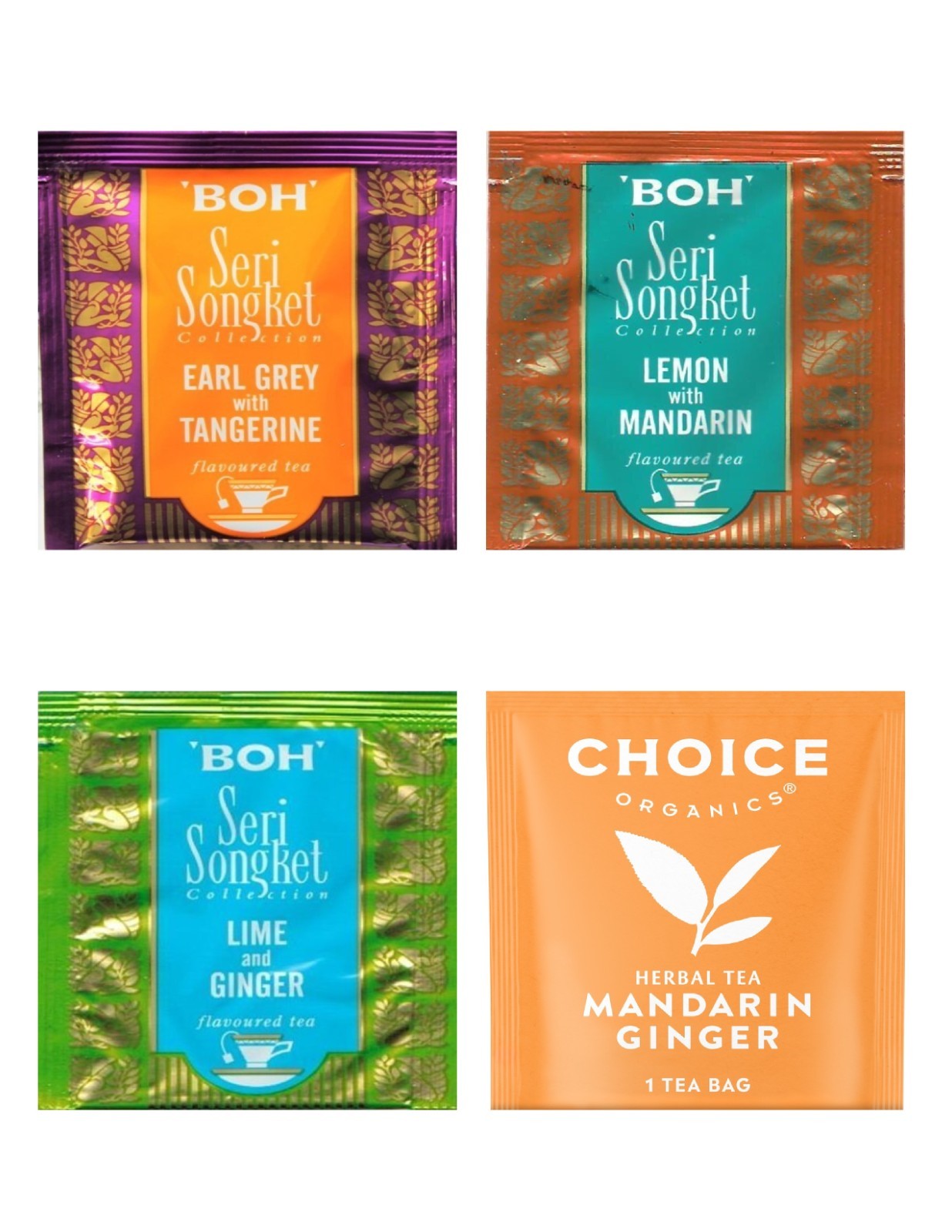 Citrus Tea Bag Sampler Variety Pack – 24 Single-Serve Varieties – 19 Brands