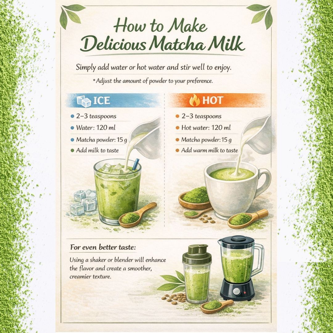 Matcha Sweet Green Tea / Morihan /Sugar Blended