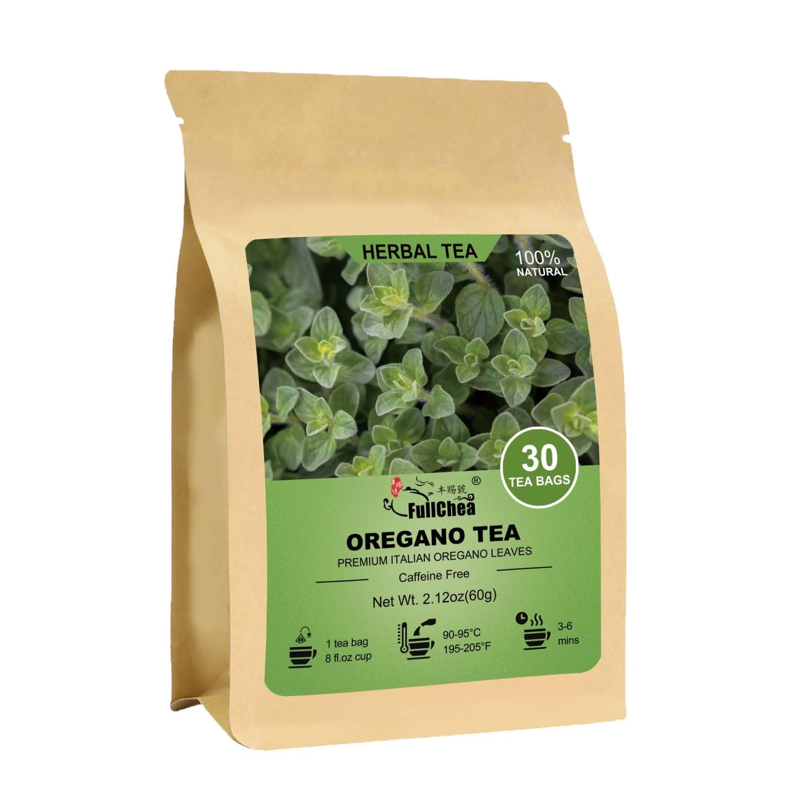 FullChea – Oregano Tea Bags, 30 Teabags, 2g/Bag – 30 Count (Pack of 1)