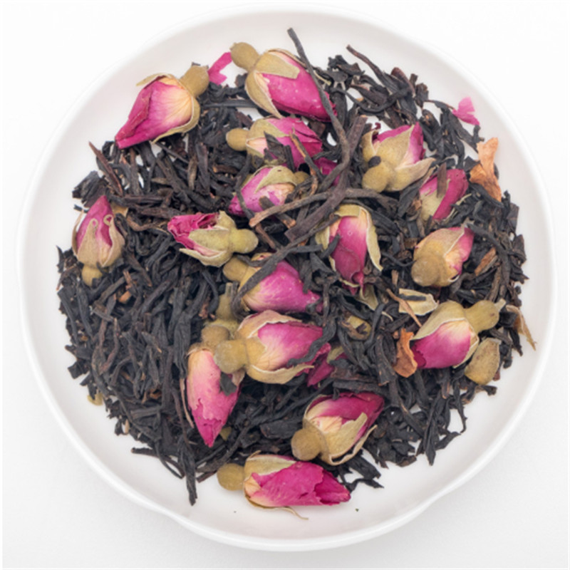 Rose Oolong Tea 12Pcs/Set 120g Pyramid Packing Organic Health Flower Tea