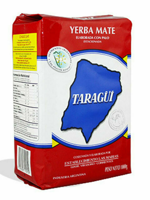 Taragui Yerba Mate Elaborada Con Palo – 2.2lbs.