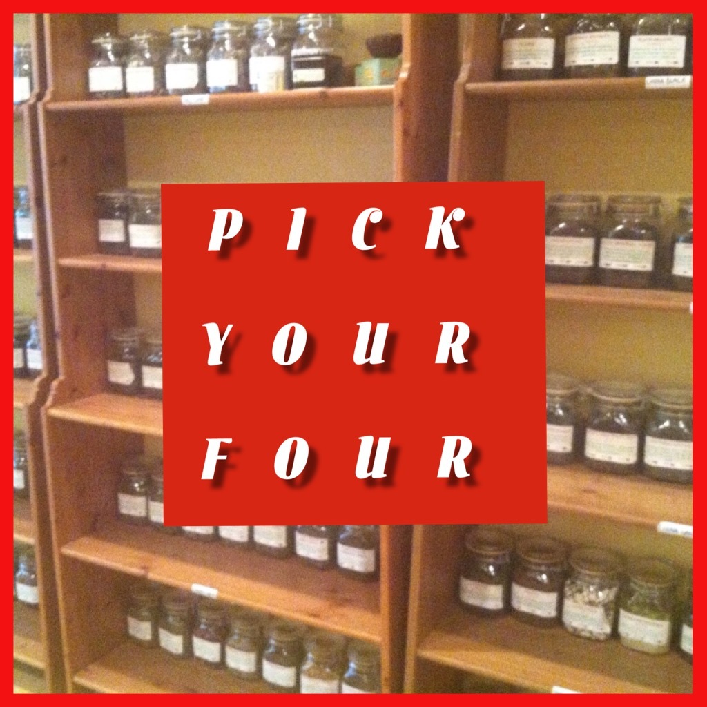 PICK YOUR FOUR Loose Leaf Tea Sampler (4 of 2oz teas of your choice)