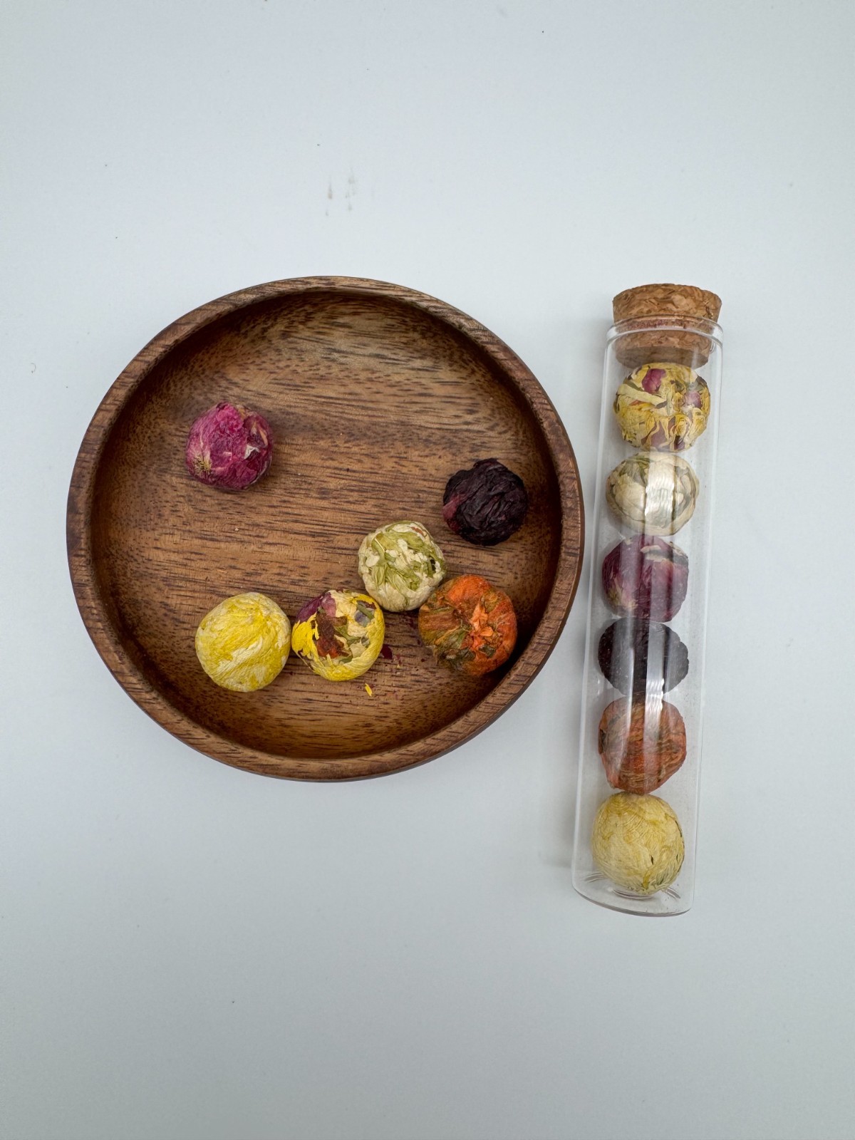 Blooming Flower Tea Gift Set 18 Balls Floral Herbal Loose Leaf Tea Vitals Herb