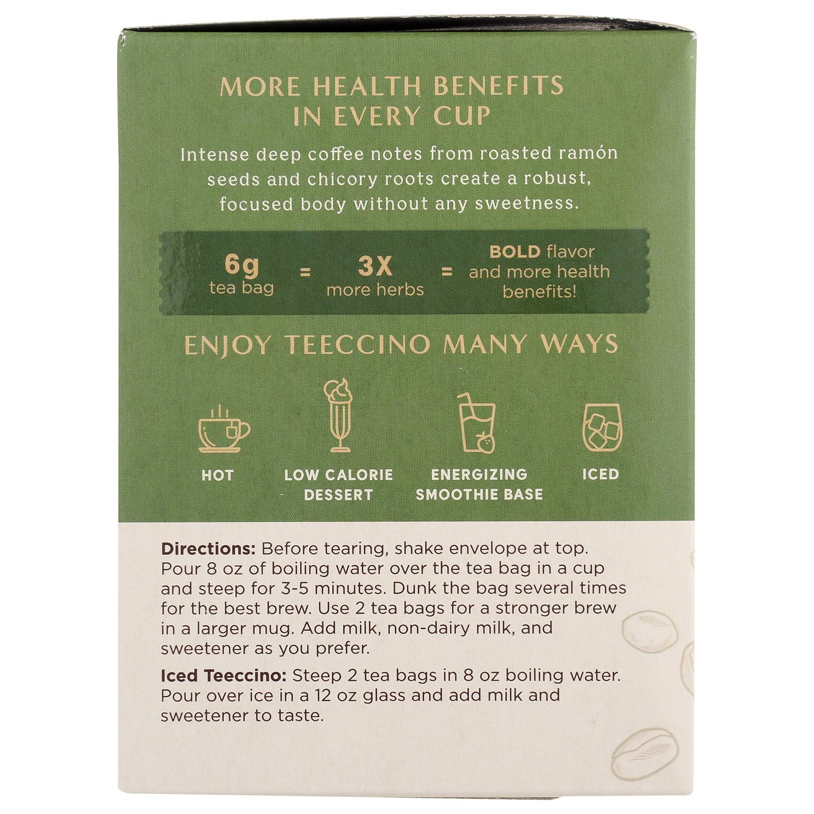 French Roast Tea – Rich & Roasted Tea That’s Caffeine & Prebiotic for Natural…