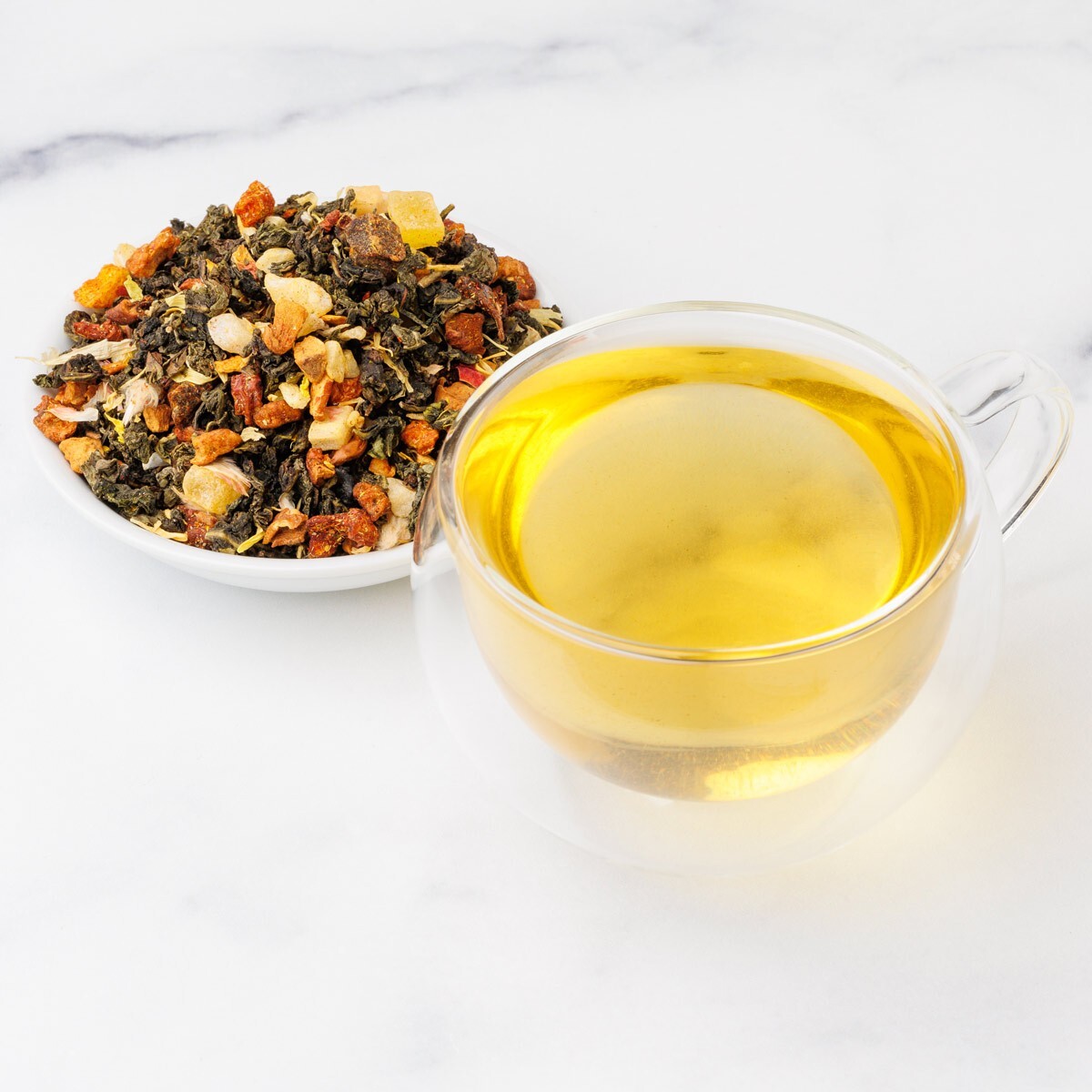 Sunset Peach Oolong Tea – Loose Leaf Blend – Fusion Teas