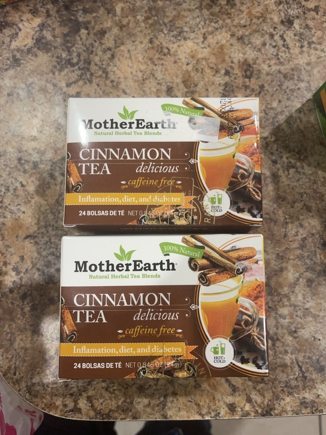 Tierra Madre Te de Canela Cinnamon Herbal Tea 24 Bags