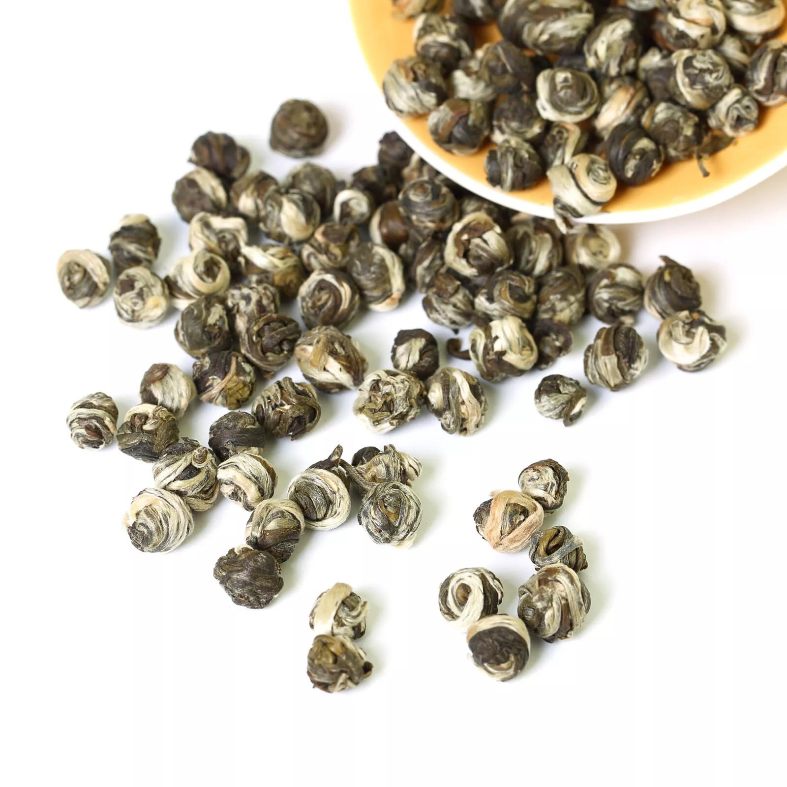 1000g Nonpareil Supreme Jasmine Dragon Pearl Chinese Green Tea Handroll Loose