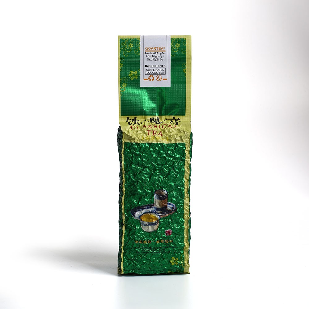 GOARTEA Premium Tie Guan Yin Oolong Tea Fujian Anxi High Mountain Iron Goddess