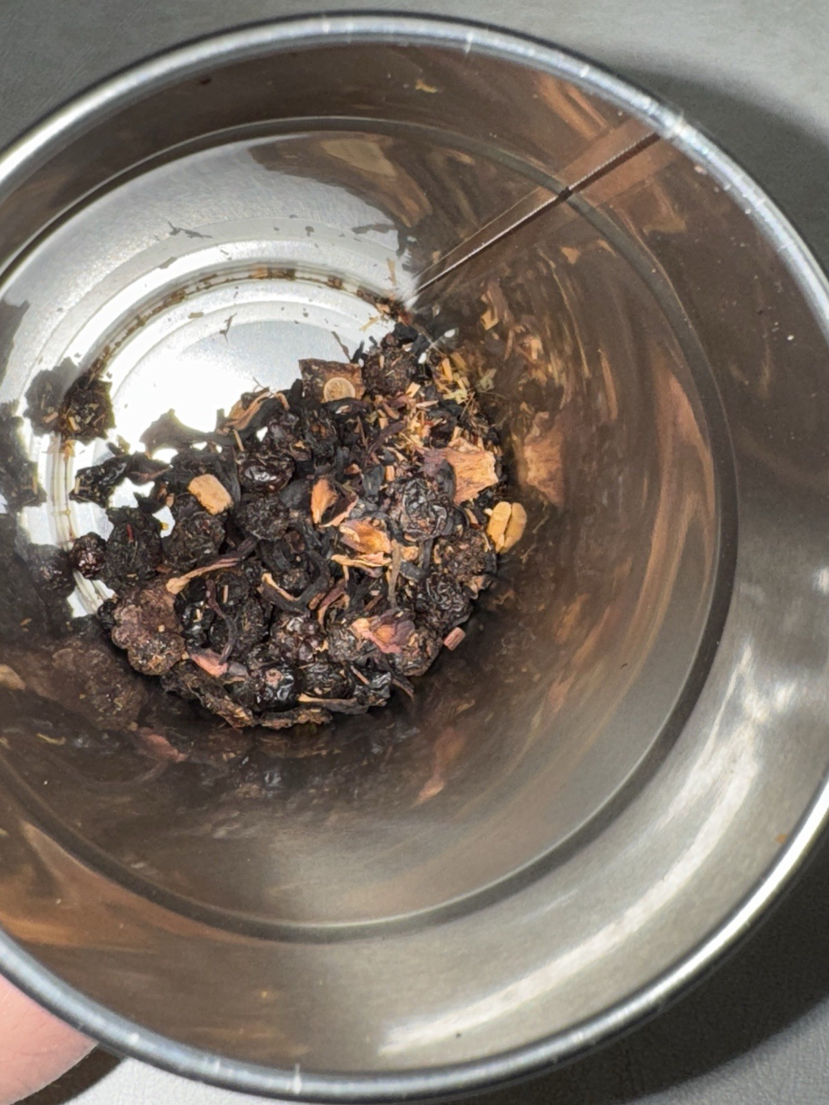Teavana Opus Rouge Loose Tea 6” Teavana Tin Canister