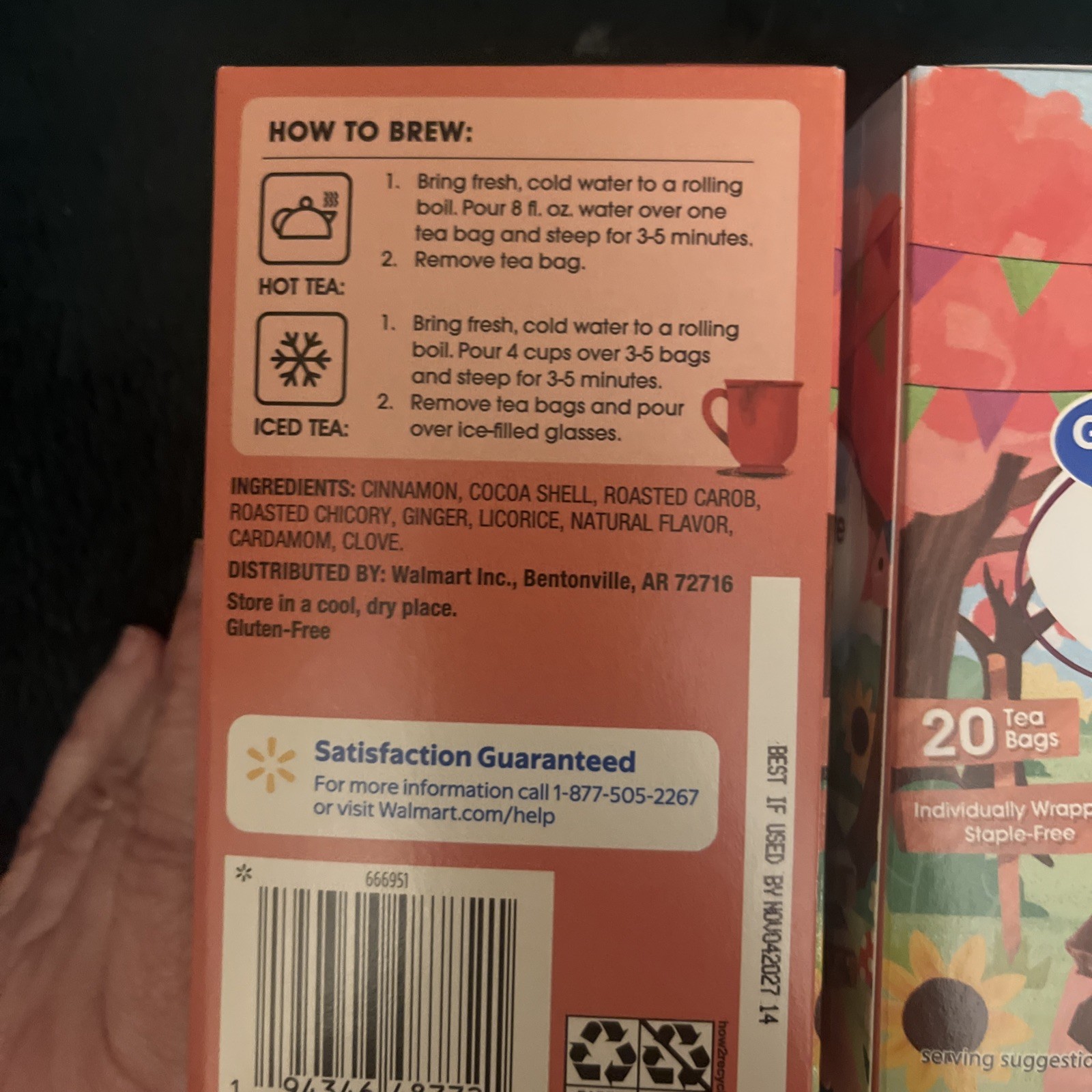 Great Value Chocolate Chai Herbal Tea