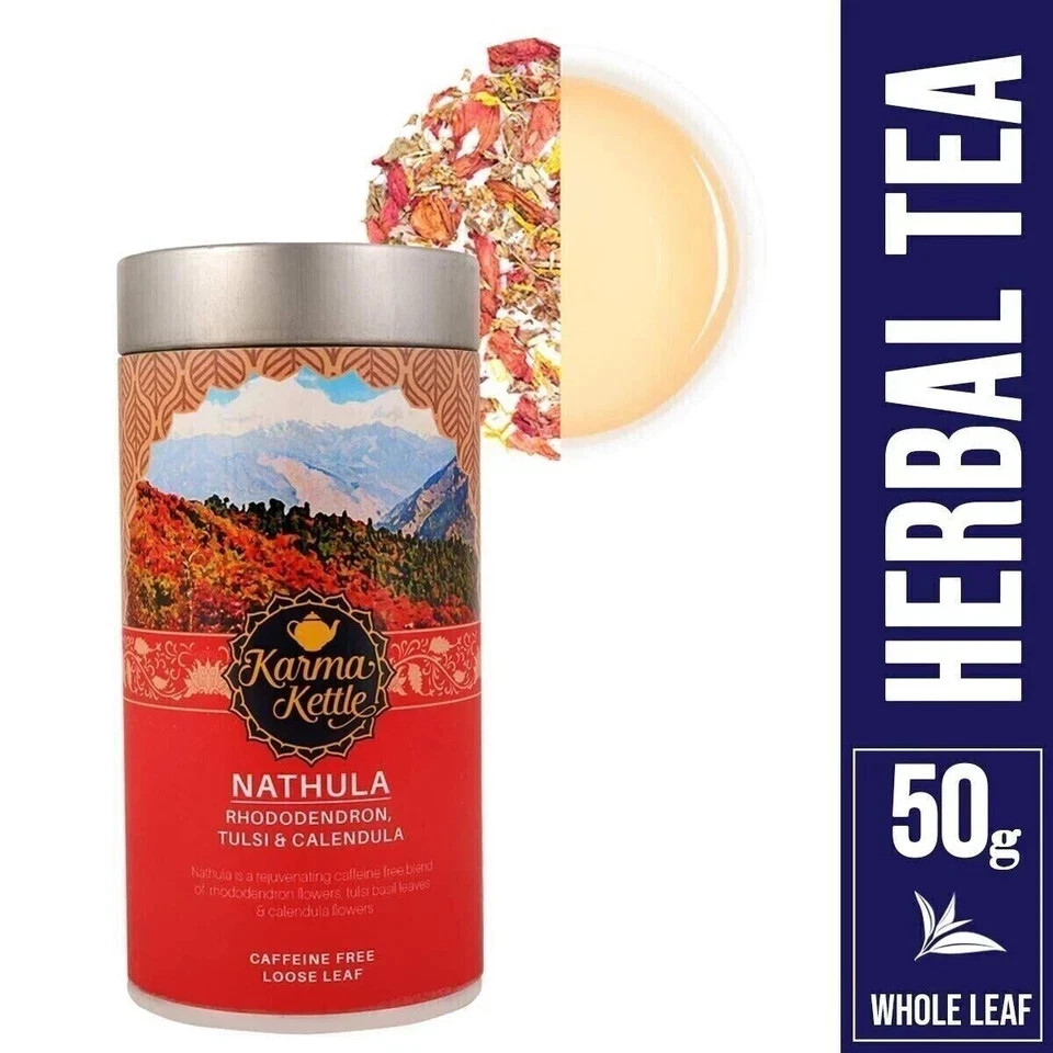 Karma Kettle Nathula Caffeine Free Tea 50G Free Shipping World Wide