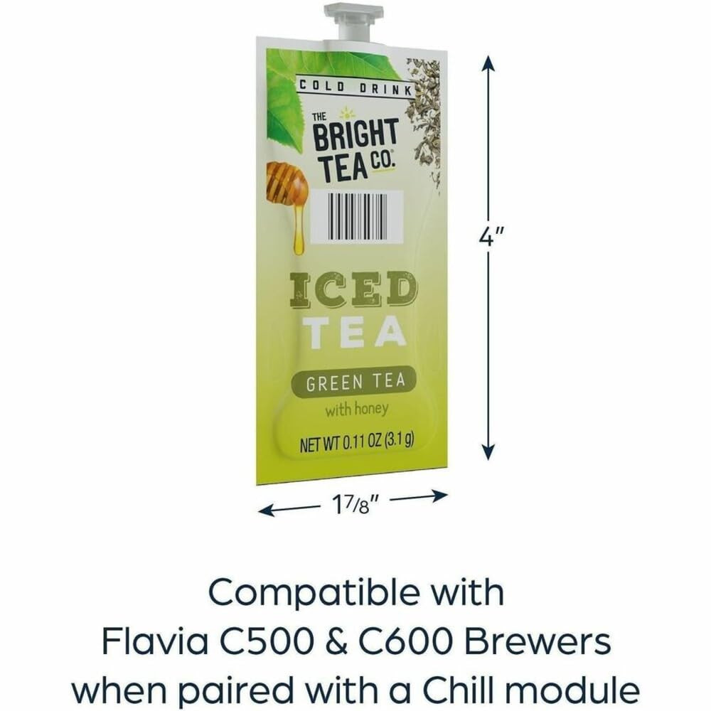 Iced Green Tea with Honey Freshpacks – 100 Count for Brewers