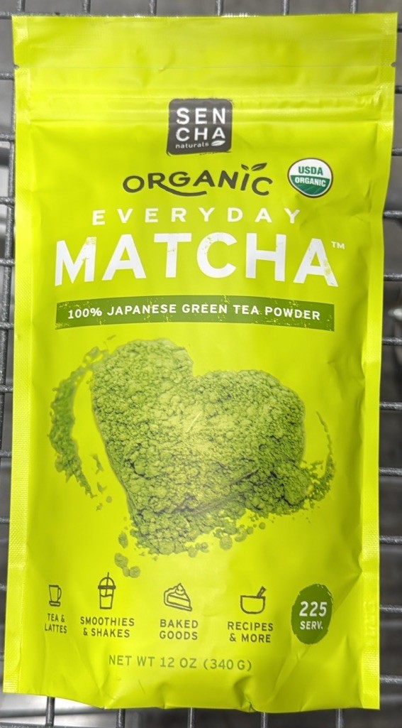 Sencha Naturals Organic Everyday Matcha Powder, Japanese Green Tea 12 oz