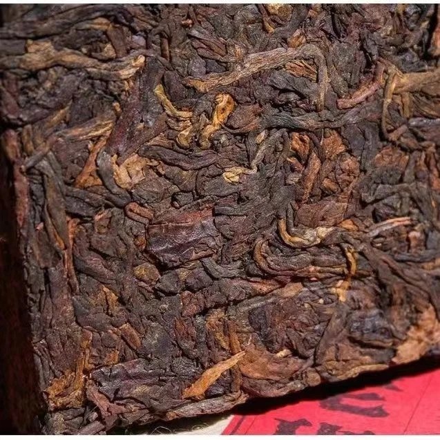 250g MengHai Puer Ripe Tea Pu’ Er Brick Cooked BuLangShan Jujube fragrance tea