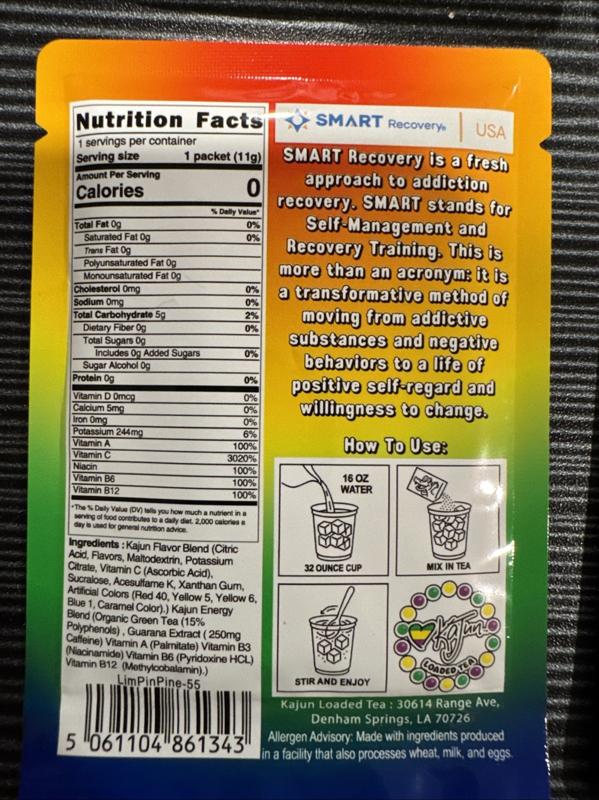 Kajun Loaded Tea 8 Count (Limited Edition Flavors)