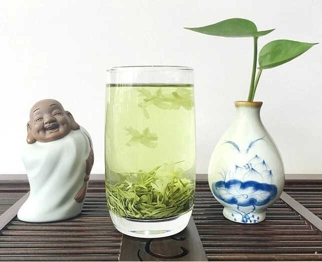 1000g Bi Tan Piao Xue green Tea,sichuan Snowflakes Jasmine Flower green tee