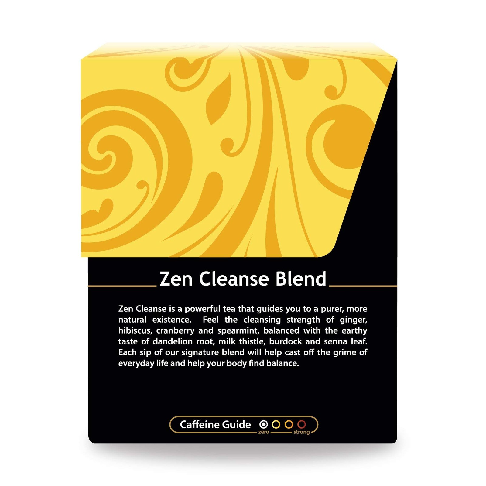 Organic Zen Cleanse Tea – USDA, OU Kosher, 18 Bleach-Free Bags