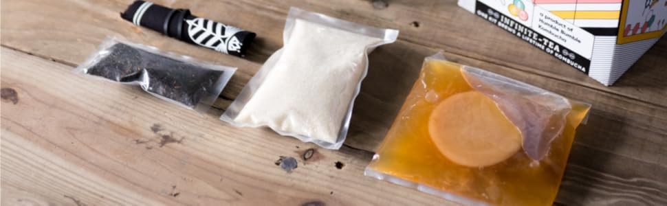 SCOBY and Starter Tea Liquid – Premium Live Culture – Fermentation and Kombucha