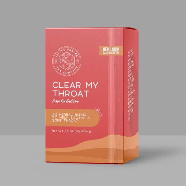 Little Prayer Company Clear My Throat Loose Herbal Tea 3oz