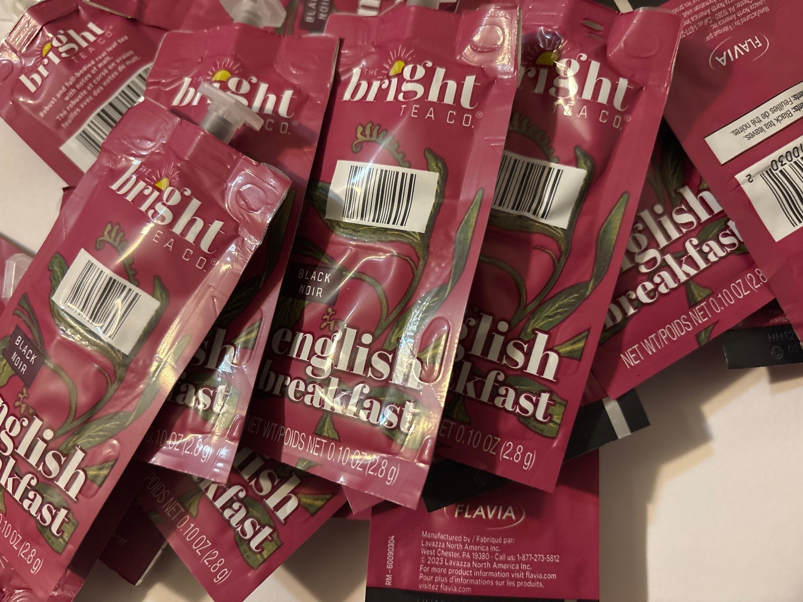 FLAVIA English breakfast tea, Bright Tea 80 ct FEB 2027