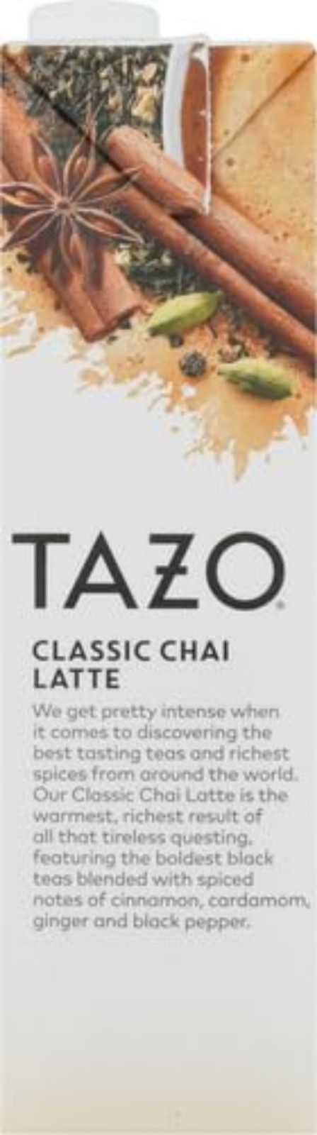 Convenient TAZO Chai Latte Concentrate 32 oz – Perfect for Hot or Iced Beverages