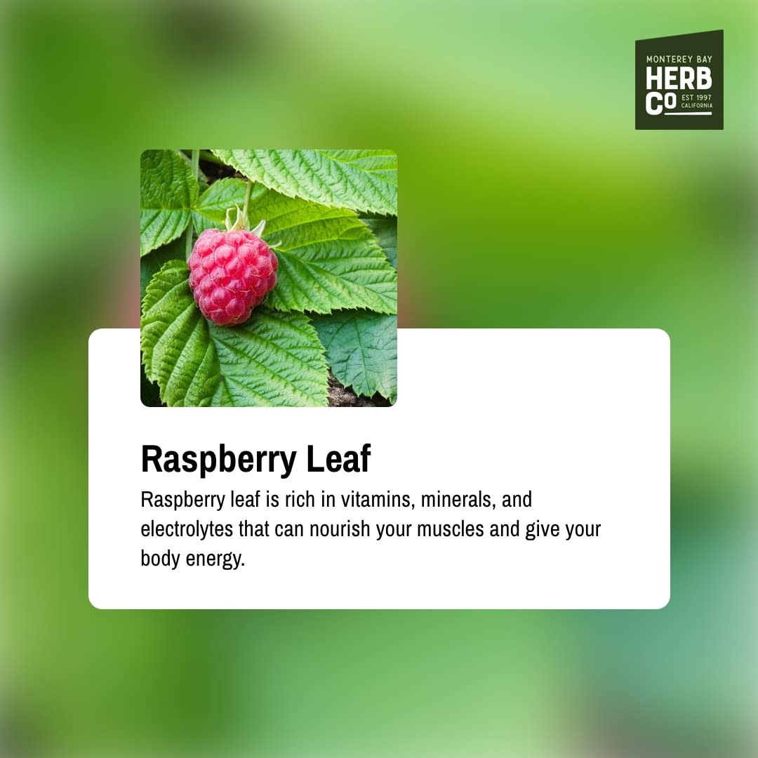 Organic Raspberry Leaf Cut & Sifted, by Herb Co, Rubus Idaeus, from Albania, …