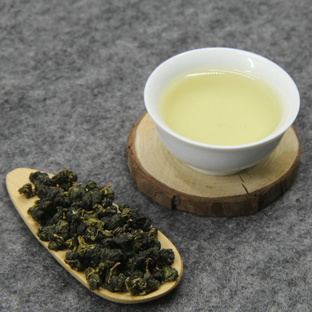 Premium Dongding Oolong Tea Taiwan Alishan High Mountain, Organic Loose Leaf