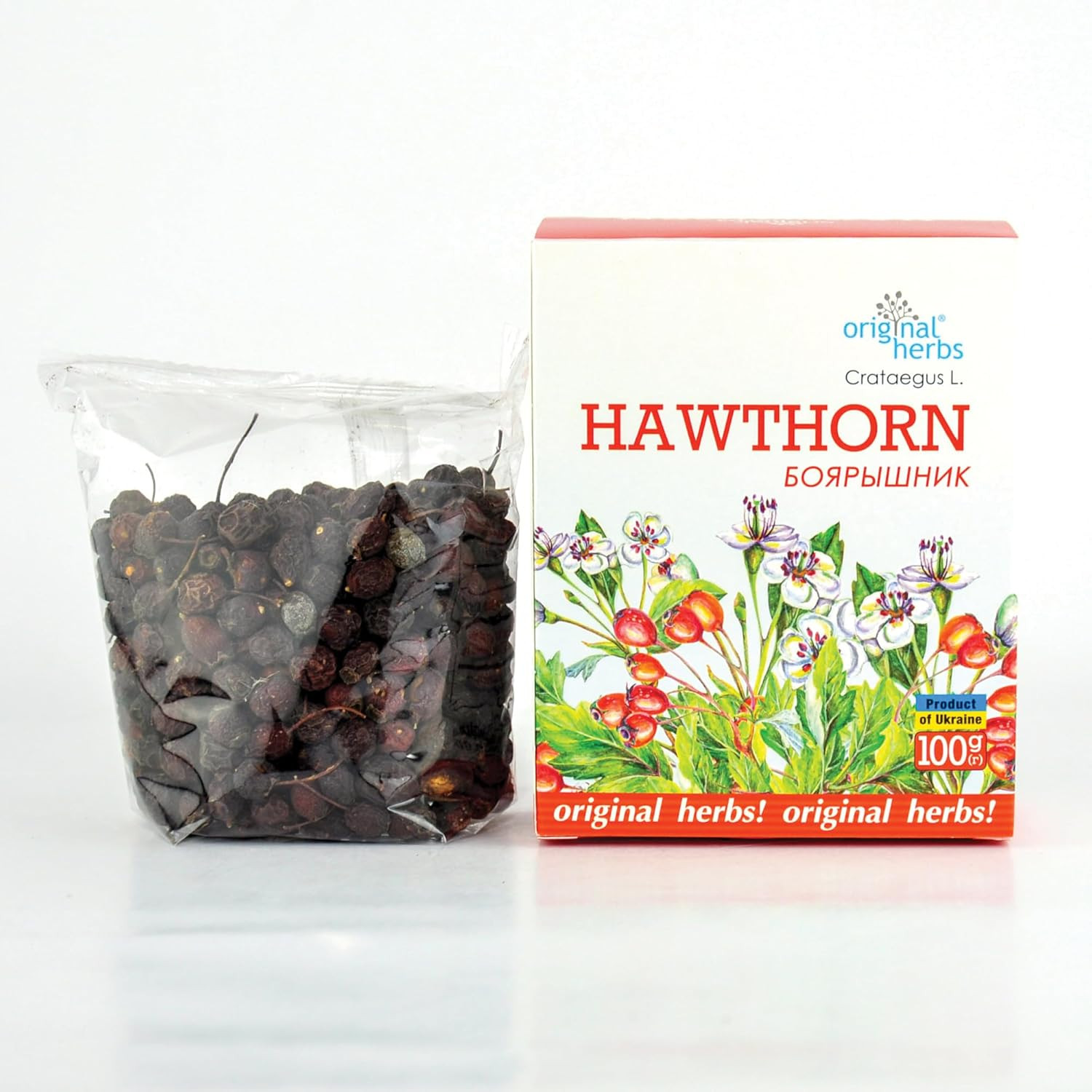 HAWTHORN BERRY TEA (CRATAEGUS L.) | Herbal Tea – Wild Crafted Herbs Tea – 100G.