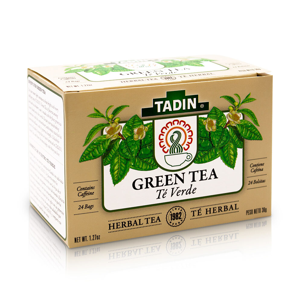 Tadin Green Tea Natural Weight Loss Aid With Caffeine & Antioxidants 20 Bags