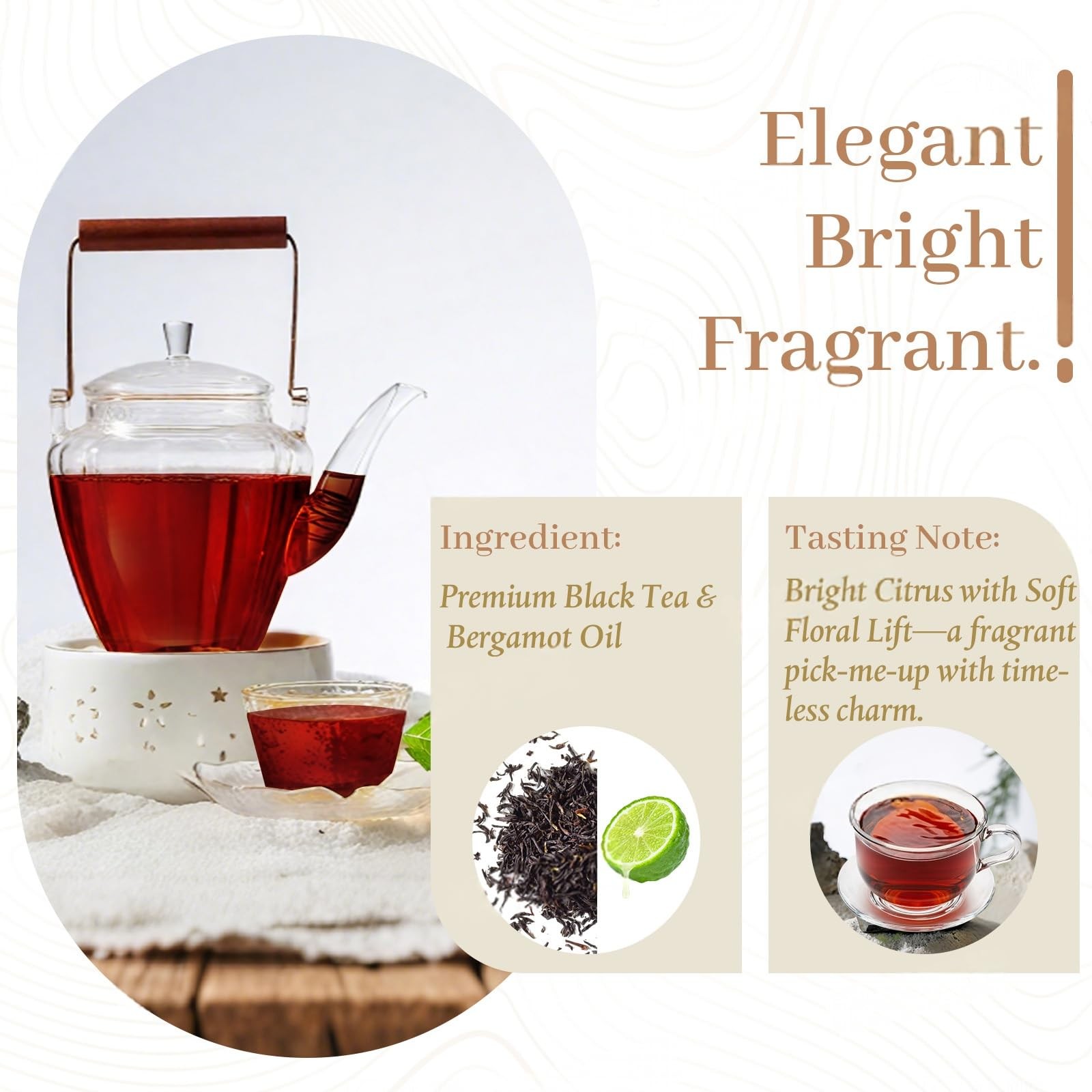 Earl Grey Tea Pods Compatible with All K-Cup Brewers & Keurig 2.0 24 pods