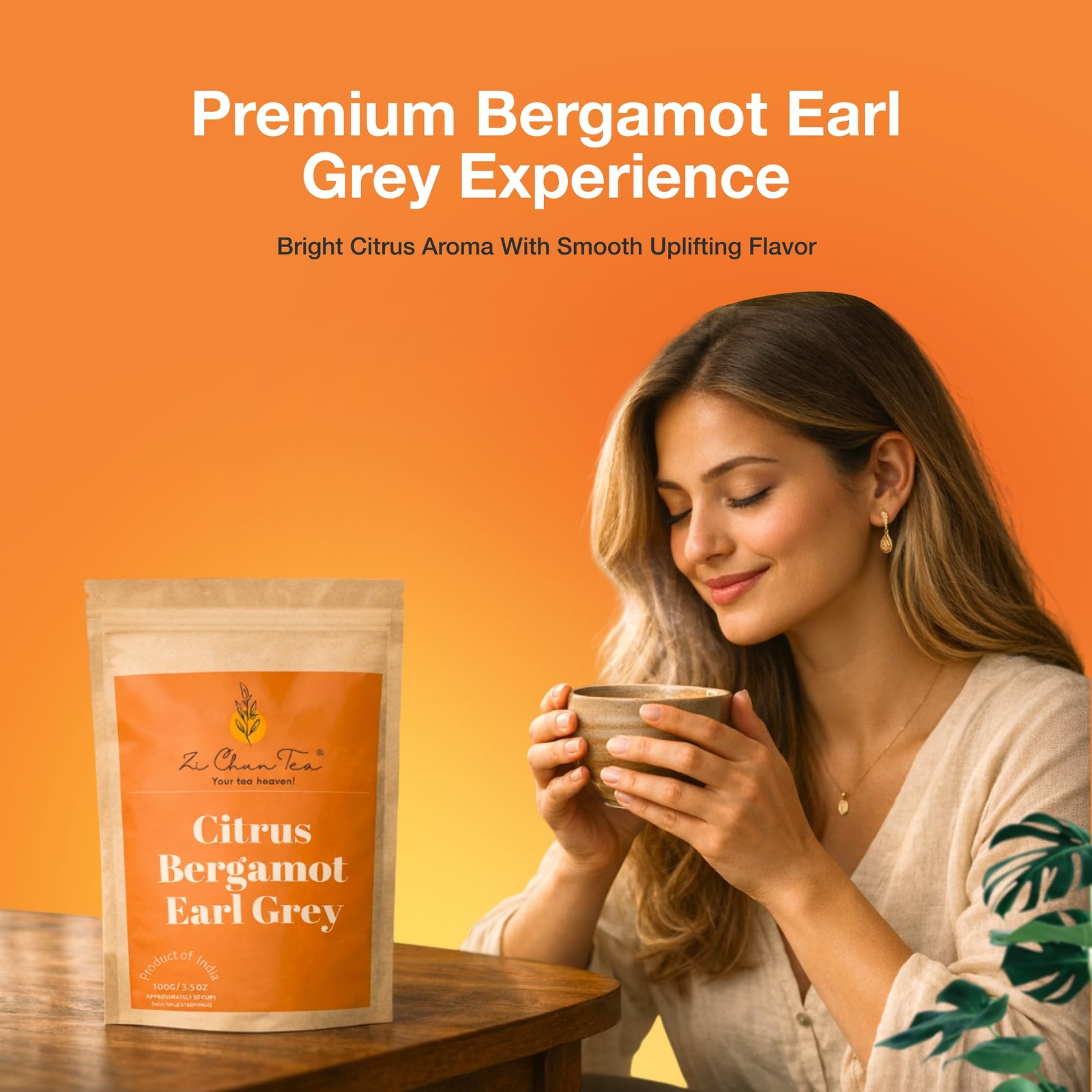 Bergamot Tea Loose Leaf | Earl Grey Tea with Real Bergamot Pieces (Not Oil), …