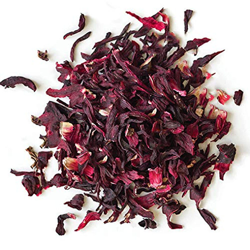 Organic Hibiscus Flowers – 1 Lb (16Oz) – Herbal Tea – 100% Certified Organic – F