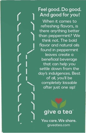 Organic Peppermint Tea, 24 Tea Bags, 1.7 oz (48 g), by NOW