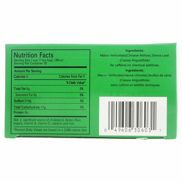 2 PACK DIETER’S TEA 100%NATURAL REGULAR STRENGTH (30 TEA BAGS EACH)