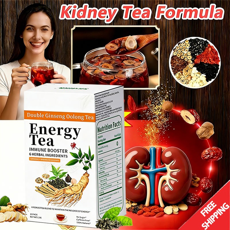 2026 NEW Energy Tea Immune Booster Ginseng Tea, Chinese Ginseng Oolong Tea