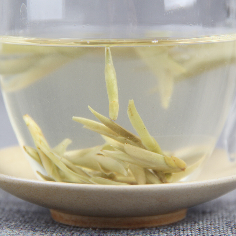Yunnan White Bud Pu-erh Tea Bai Ya Bao Sheng Puerh Loose Leaf Raw Puer Yabao