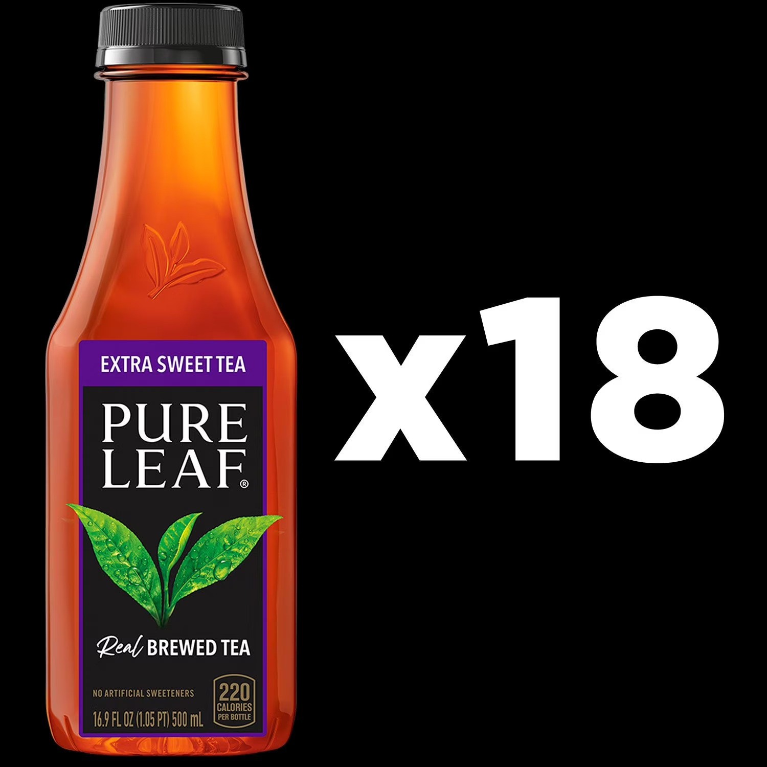 Pure Leaf Real Brewed Tea Sweet Tea (16.9 fl. oz., 18 pk.) – Select Your Flavor