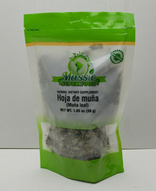 Massie Hoja de Muña Digestivo. Muña Leaves from Peru 100% Natural 30g/ 1.05oz